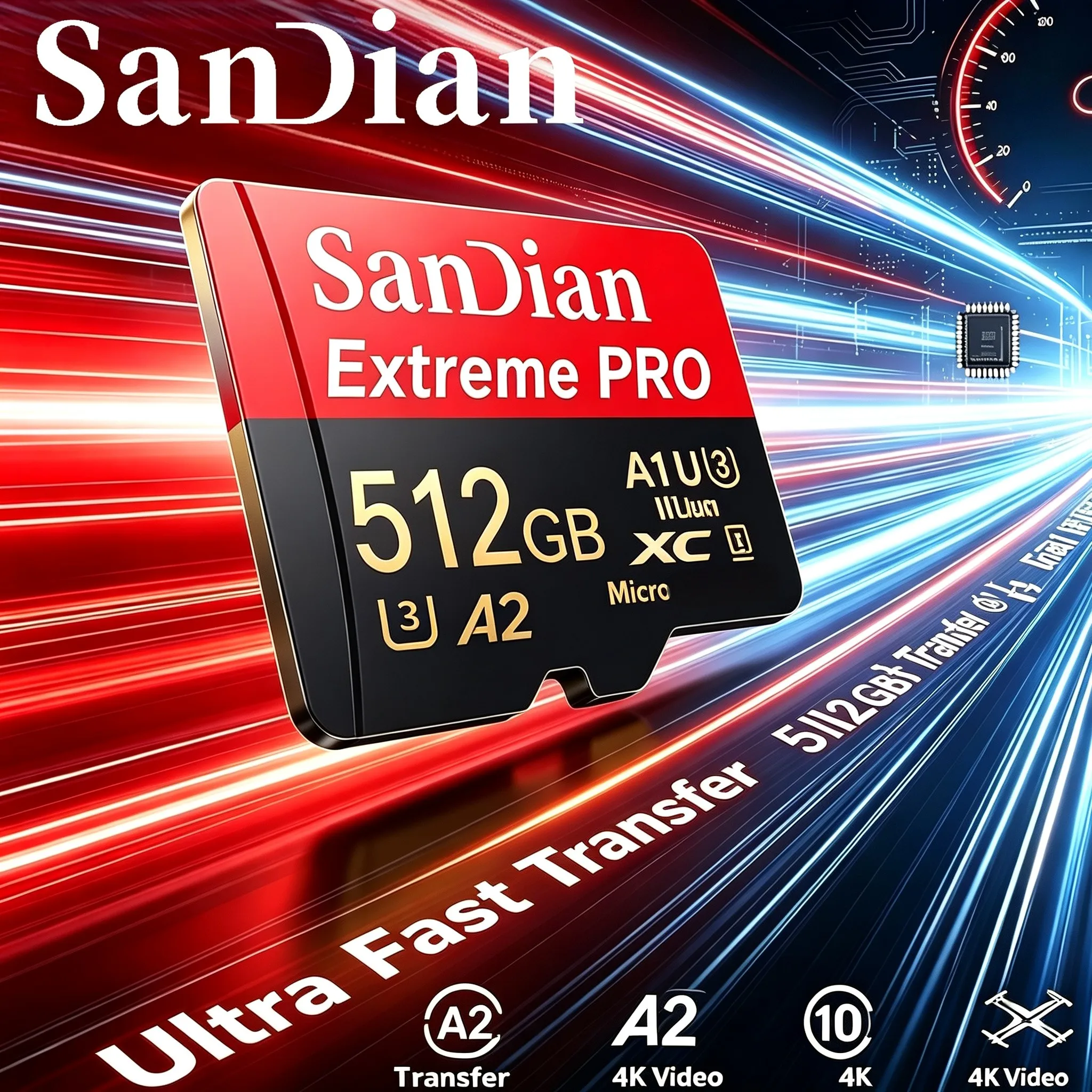 32GB 128GB 512GB Compact TF Cards SD Cards Micro TF SD Card Memory Card U1 A2 for Drone/CCTV/PC Mac/Sport Camera/Car Camera