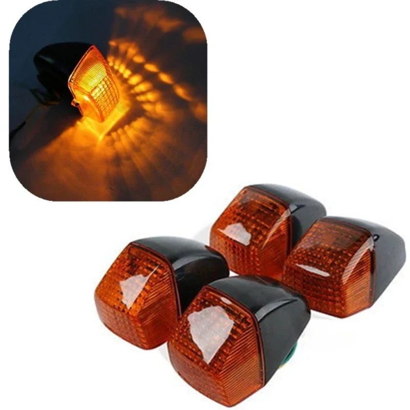 

Motorcycle Acsessories 4X Turn Signal Indicator For Honda VFR400 NC30 RVF400 NC35 CBR250 MC22