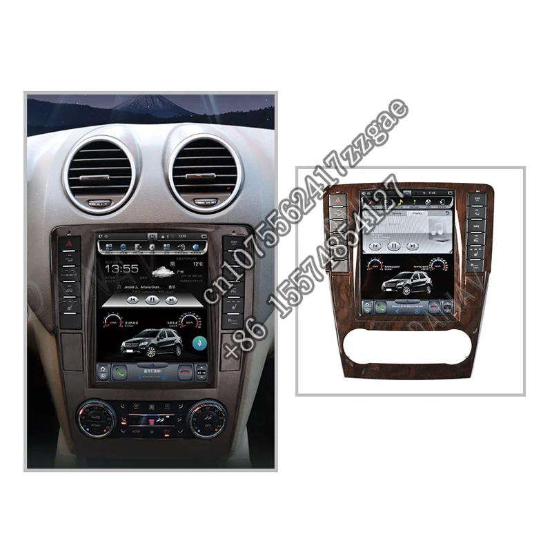 Android 10 Car Multimedia Player GPS Navigation auto electronics Radio For  GL ML W164 X164 2005-2012