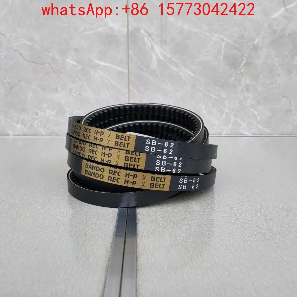 3 pcs triangle belt H-P x gold tooth SB62 988PLUS108 harvester threshing belt Japan Bandong