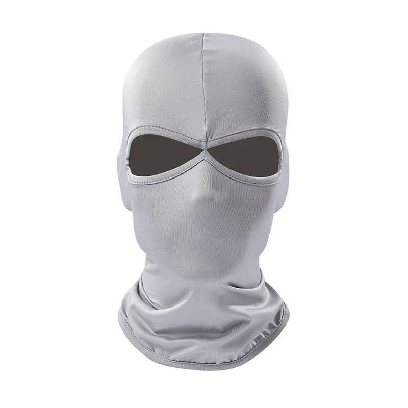 Summer outdoor sunscreen mask men's cycling bicycle motorcycle double hole hood hat women's windproof and dustproof mask