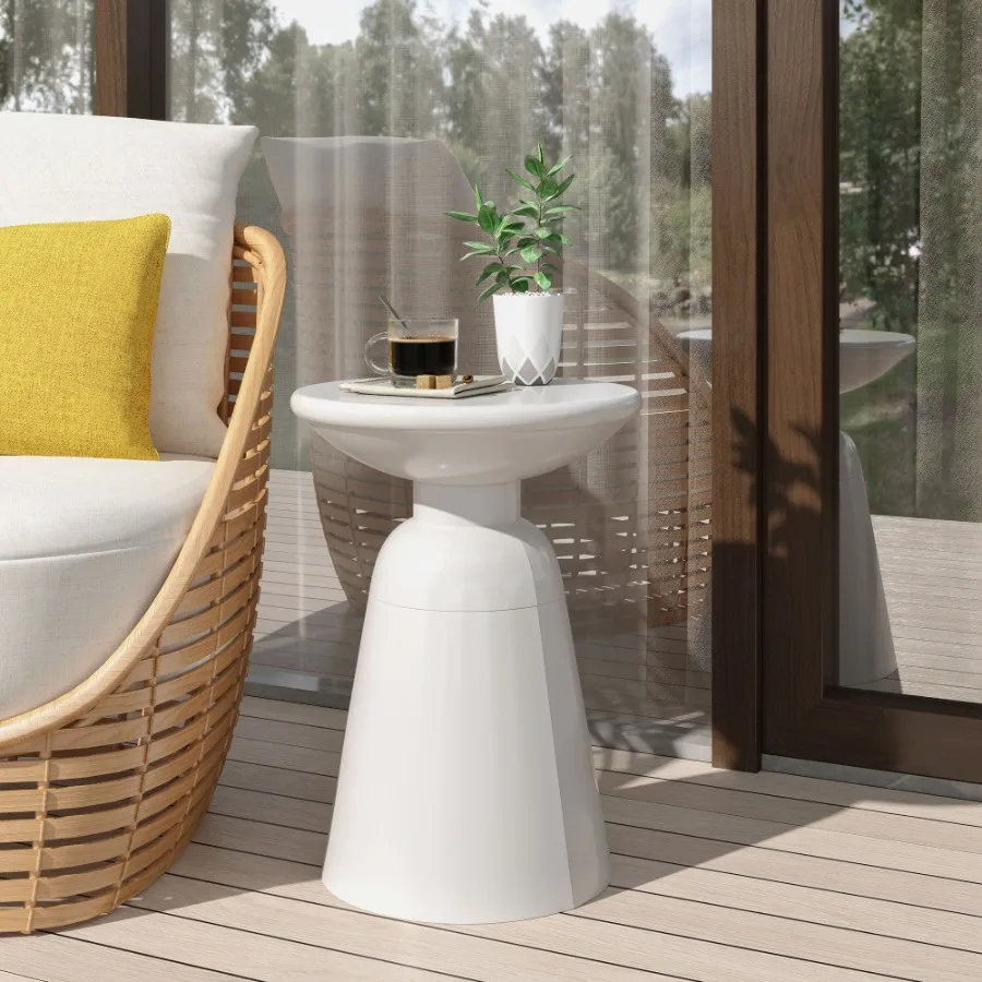 

Outdoor Metal end Table Large