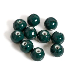 16-17mm 10pcs Big Quality Ceramic Beads Not Wooden  Porcelain Bead For Jewelry Making #A112A