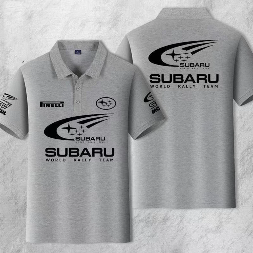 2026 New Subaru World Rally Same Polo Shirt 4S Store Work Clothes