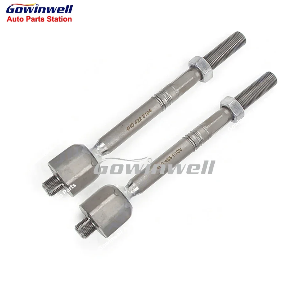 

Pair of 2pcs Front Axle Inner Steering Tie Rod Ends Ball Joint For Audi A8 D4 4H2 4H8 4HC 4HL 2008-2018 4H0422810A 4H0422810