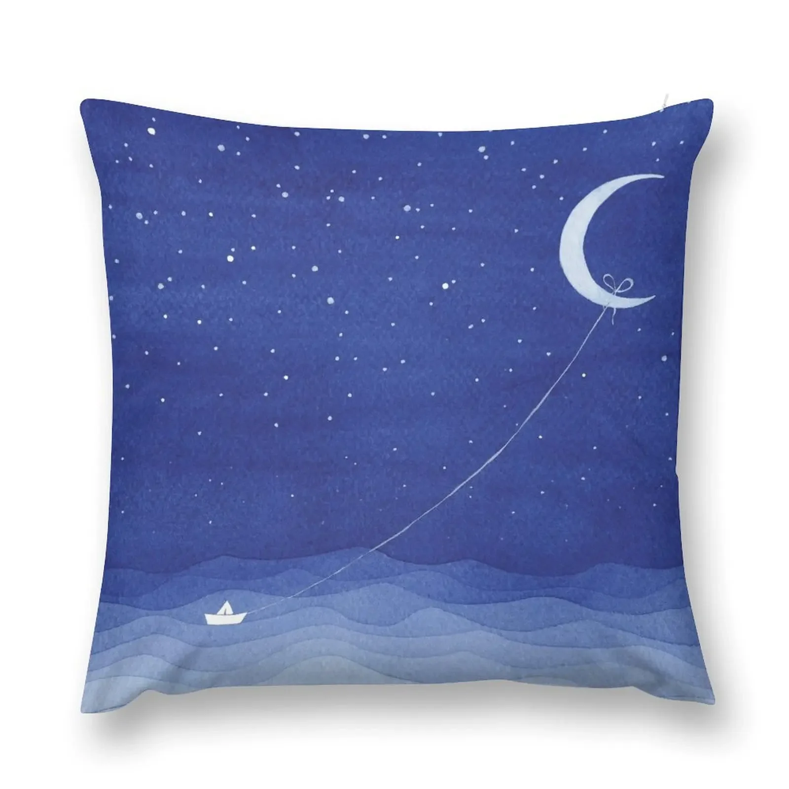 Follow the moon Throw Pillow Decorative Cushion Cover christmas decorations 2025 Christmas Pillow pillow