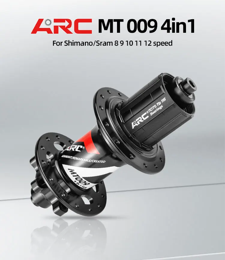 ARC MT009 NBK k7 Rear hub mtb mountain bike hub 28 32 36 Hole HG