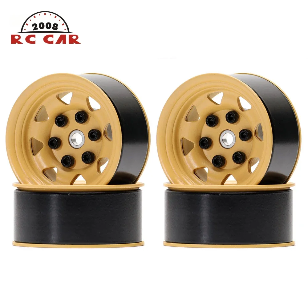 

4P 1.55 Beadlock Aluminum Wheels Hubs Rims for RC JIMNY Axial 90069 D90 TF2 Tamiya CC01 LC70 MST NEW ENRON1:10