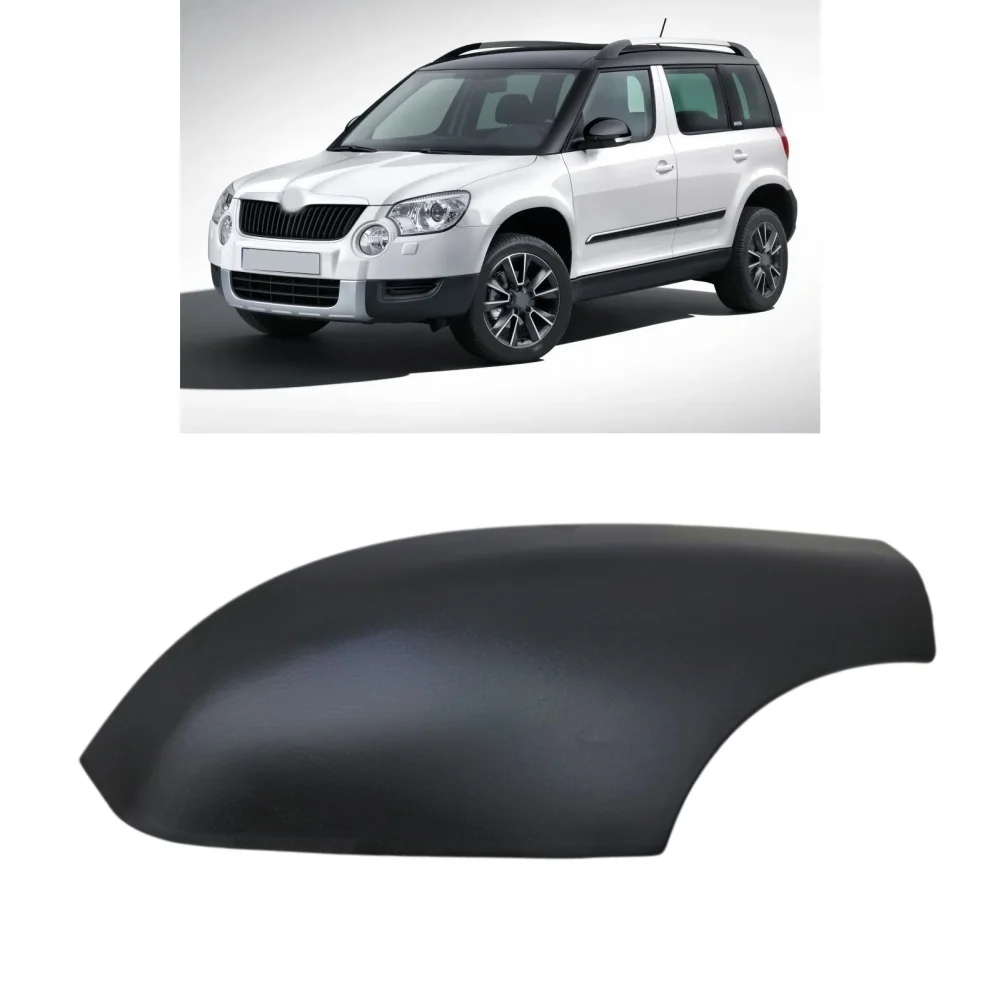ABS Roof Rack Rail End Cover for Skoda For SUV 2009-2018 Fits Rear Left or Rear Right Luggage Bar Dust Rain and UV Resistance