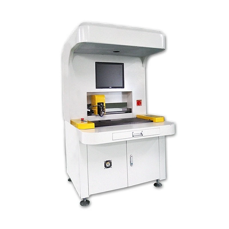 Panoramic vision glue sprayer IC peripheral bottom filling glue dispenser Automatic horn glue dispenser