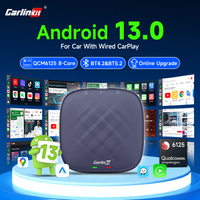 Android 13 CarlinKit Android Auto Wireless CarPlay AI TV Box QCM6125 8-Core Split Screen 64G 128G For Netflix YouTube Play Store