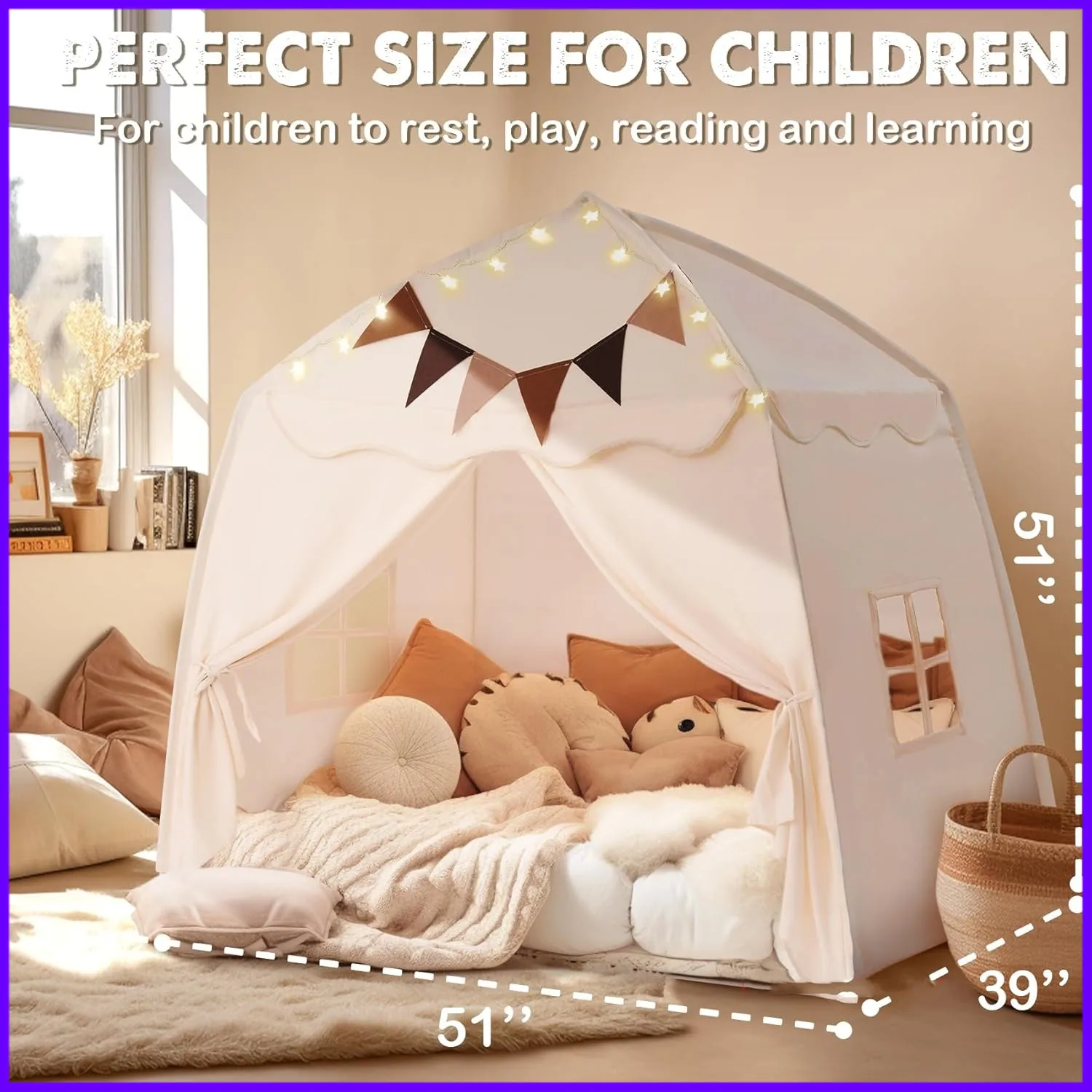 Jouets tente pour enfants bébé filles princesse château pliable enfants intérieur extérieur jouer tente chambre Playhouse tentes