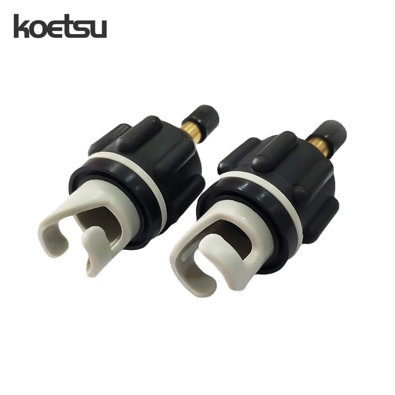 KOETSU Sup Board Accessories Inflatable Pump Air Valve Adapter Inflatable Fishing Boat Assault Boat Rubber Boat Car Inflatable