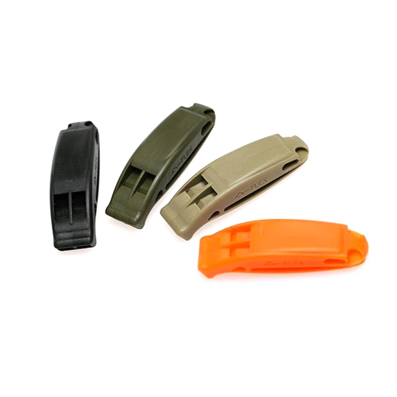 High and Low Outdoor Survival Whistle, High Density, Environmental Protection Help, High Density Training Whistle, H0066