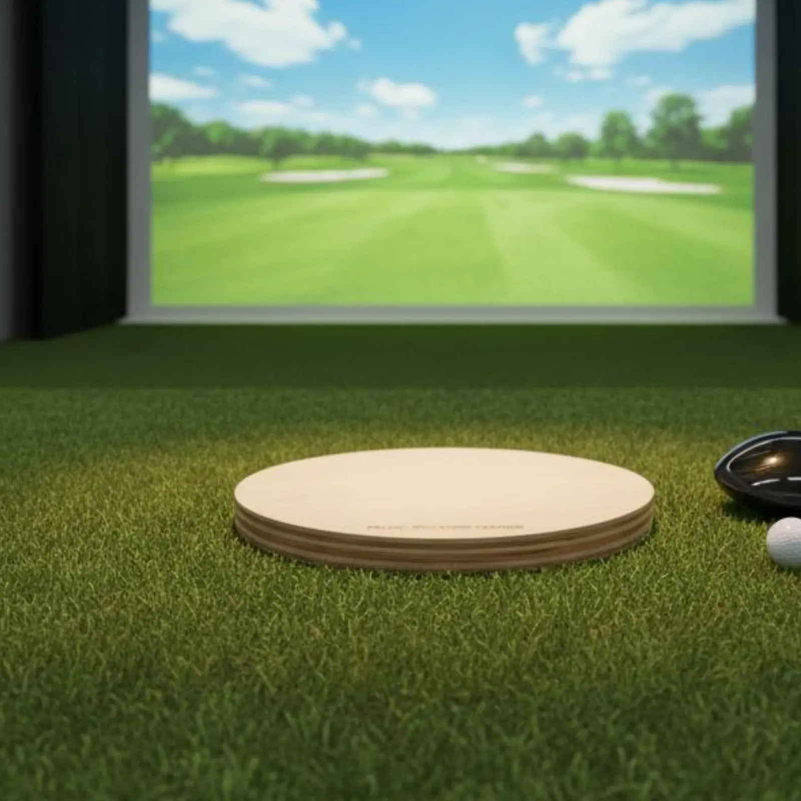 Pelvis Rotation Coach Shoulder Turn Golf Swing Disk Rotational Disk Even Surface Golf Swing Coach Wrist Hinge for Golfers view 5