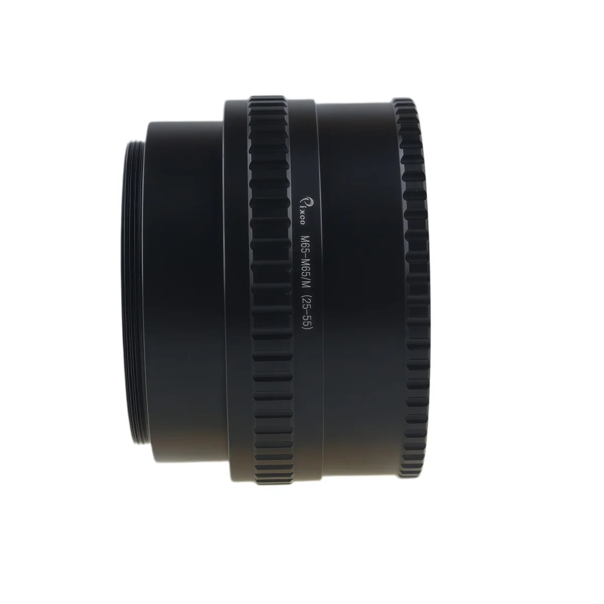 ADPLO 25mm to 55mm M65 to M65 Mount Lens Adjustable Focusing Helicoid Macro Tube Adapter