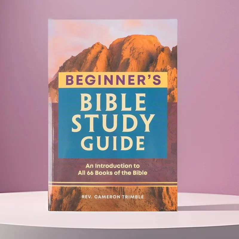 

Bible Study Guide For Beginners With Mountain Cover Design Notebook Style Scripture Journal For Devotion Reading Plan And Notes