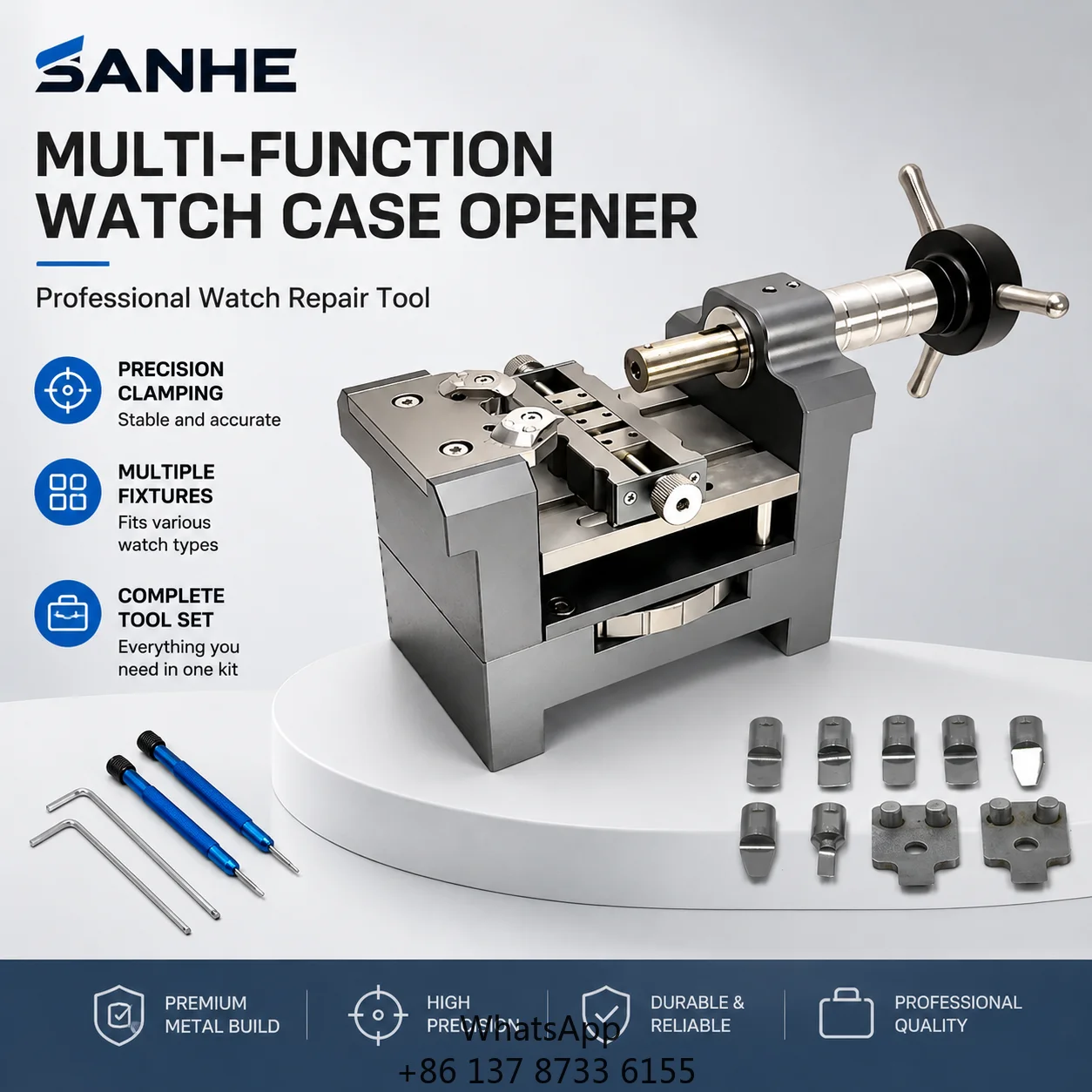 High Precision Rubber Watch Repair Tool Watchmaker Case Opener For Case Access