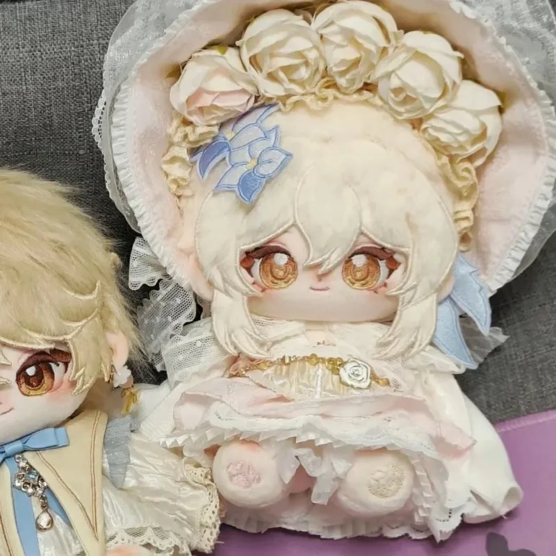 

20CM Anime Plush Doll Cotton Body Figures Cute Game Dress Up Plushie Toys Pillow Cartoon Xmas Gift