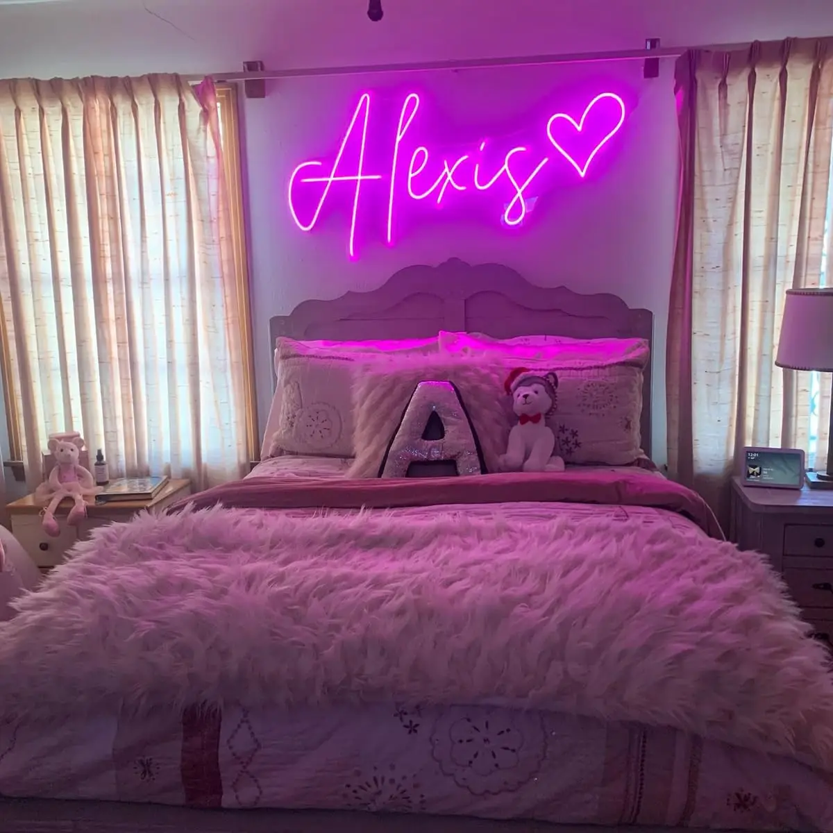 Kid Naam Aangepaste Kind Verjaardag Uniek Cadeau Neon Sign Room Decor LED Aanwezig Meisje Jongen Liefde Slaapkamer Kerst Geboorte Bed Muur Decor