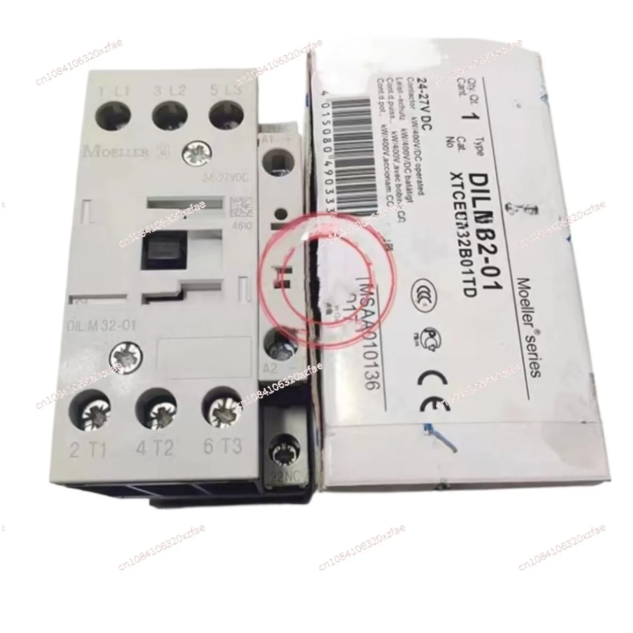 DILM17-10 DILM17-01 DILM25-10 DILM25-01 DILM32-10 DILM32-01 DC24V AC220V AC380V New Original Eaton Contactor