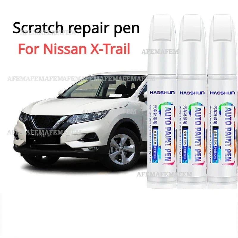 Touch-up Pen Pearlescent white jasper black car scratch repair artifact Philip gray Nissan X-Trail paint pen For Nissan X-Trail