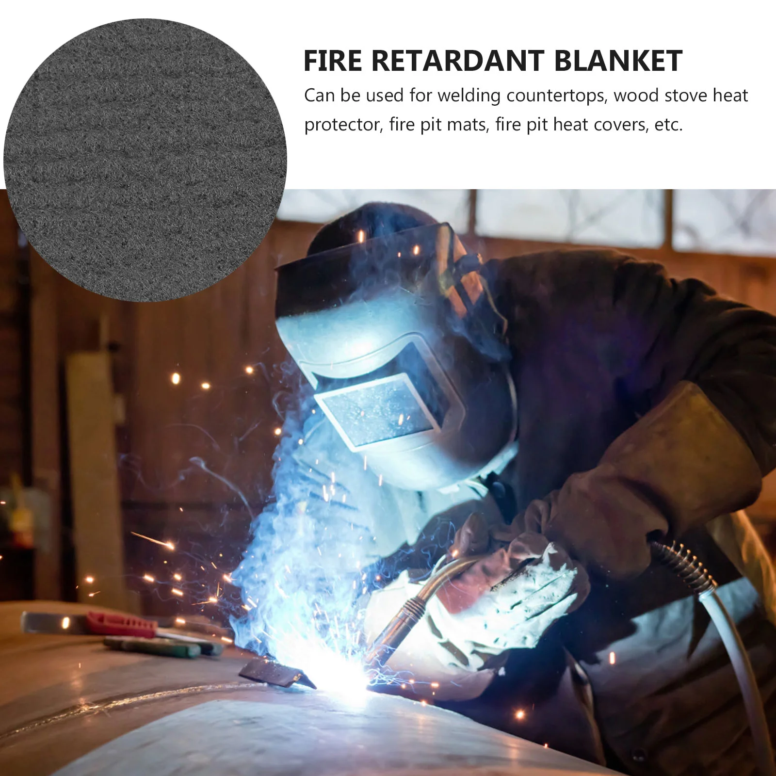 Graphite Carbon Felt Material Welding Blanket Insulation High Temp Fiber Welders