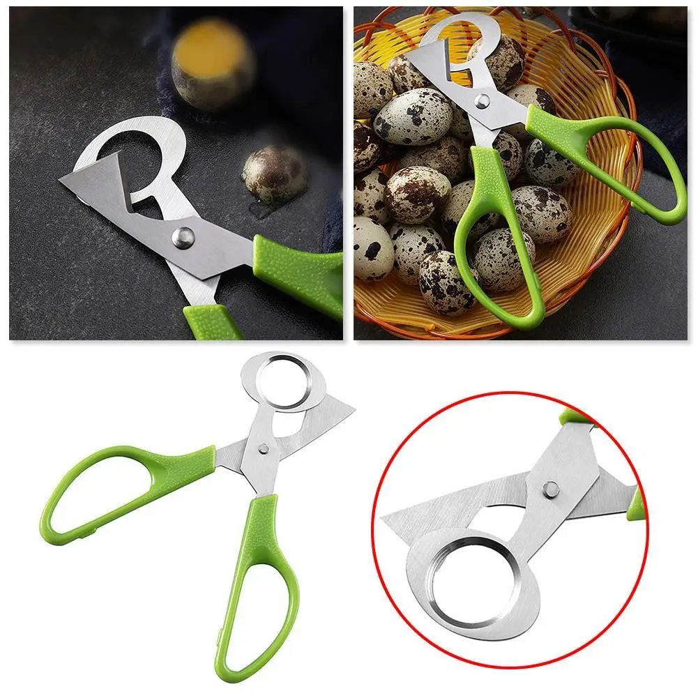 1/3/5pcs Stainless Steel Quail Egg Cutter Scissors for Quail Egg Bird Egg Opener Cracker Kitchen Clipper Tool Accessories 2026