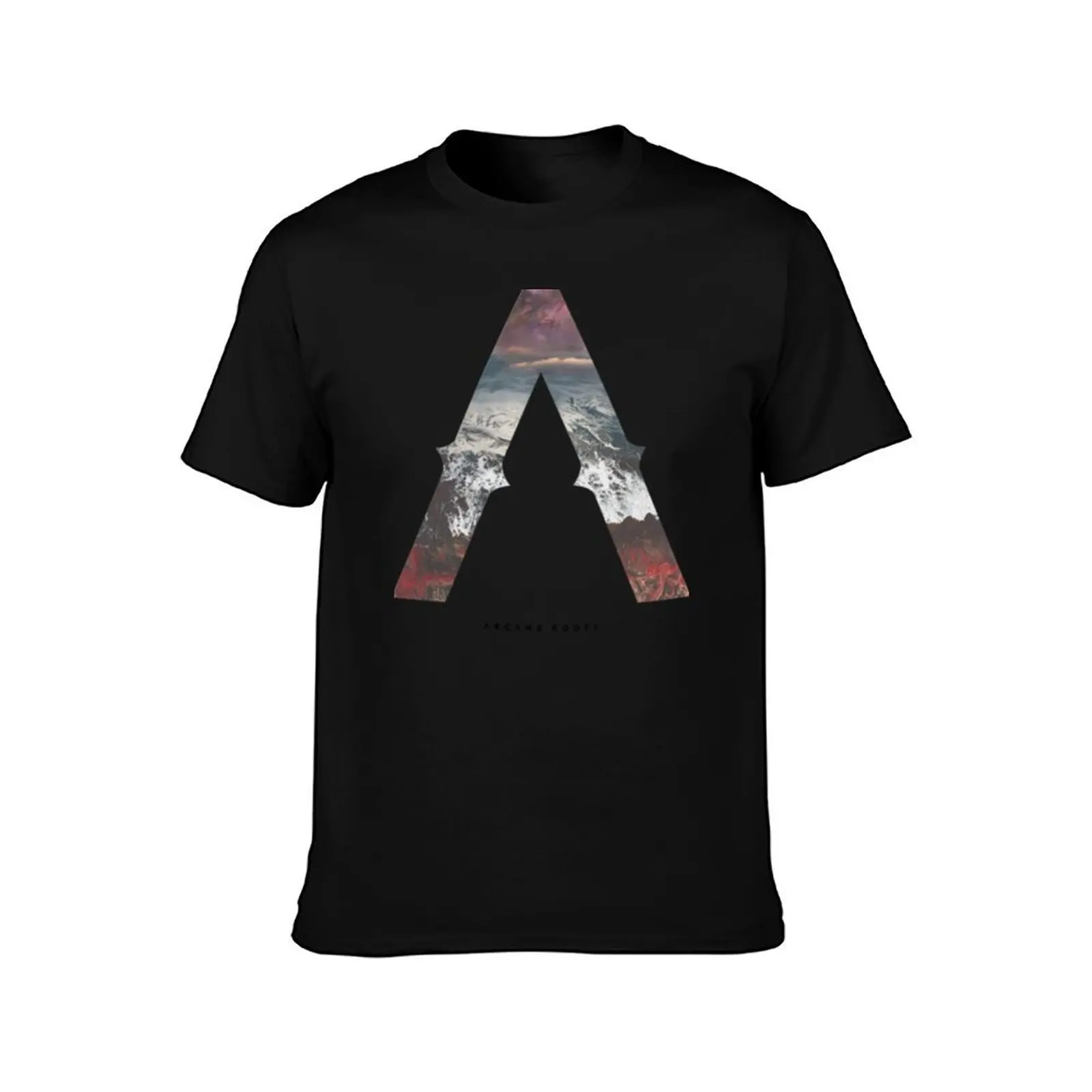 Arcane Roots - Heaven and Earth T-Shirt Summer Casual Cotton Tee Oversized Streetwear Tops Vintage Graphic Print 100% Cotton