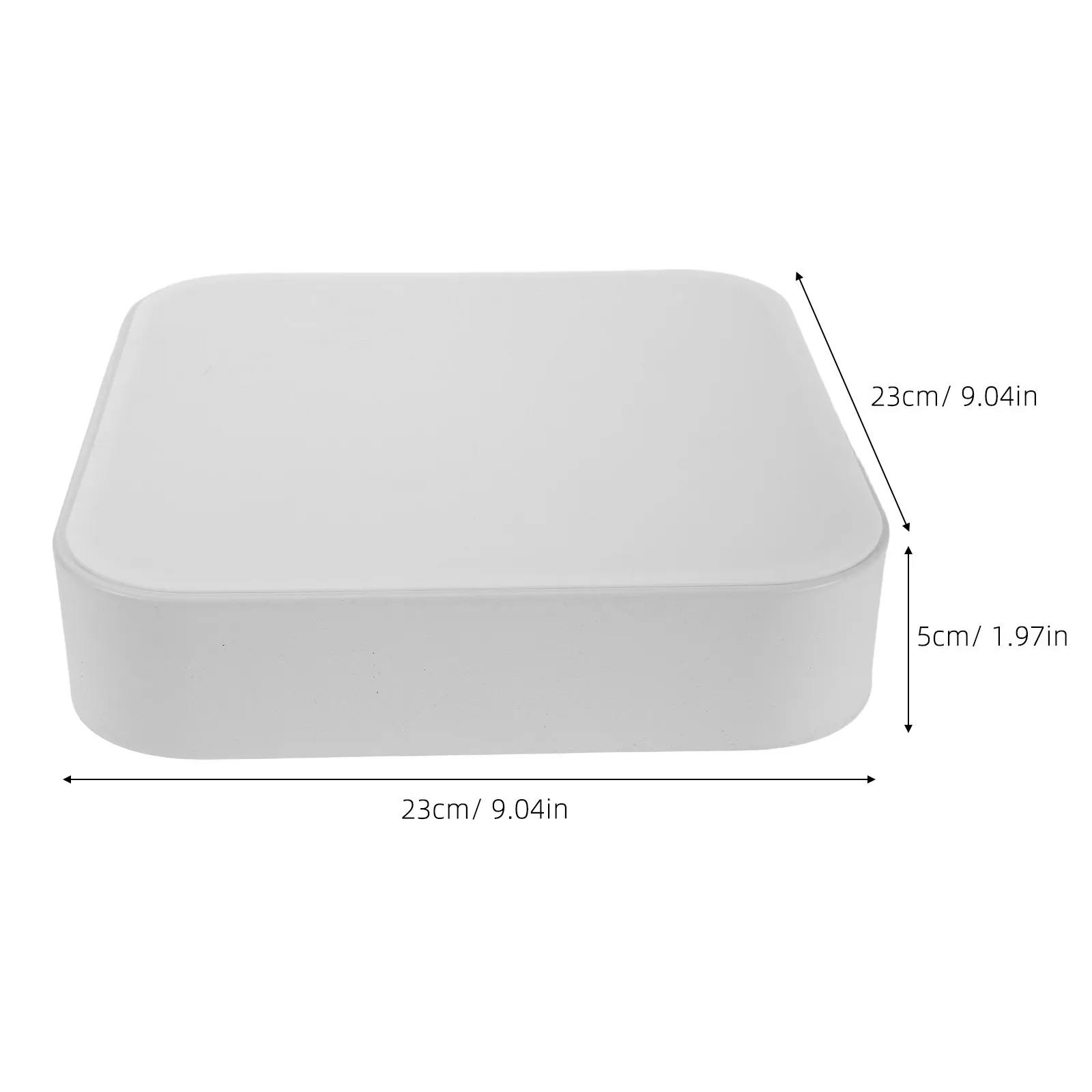Square Ceiling Light Cover 9 Flush Mount Plastic Lamp Shade Replacement Meeting Room Office Bathroom Ceiling Light Shade