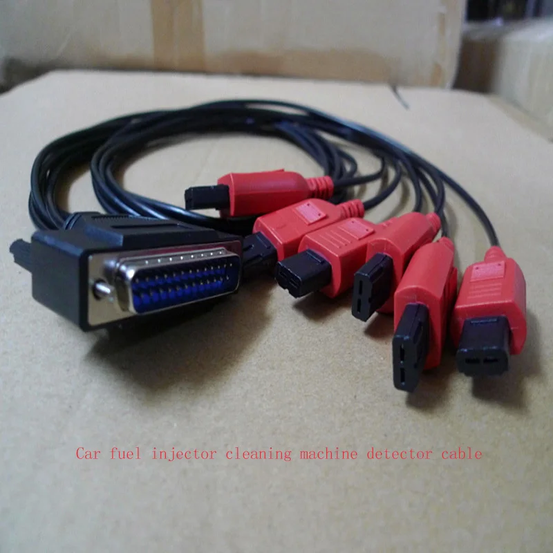 EFI Connection Line Drive Line Pulse Line Automotive Fuel Injector Cleaning Machine Detector Connection Line Signal Line