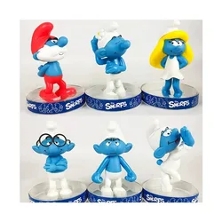 TheSmurfs Smurfette Anime Action Figures Film Collection  Model Toys Children Birthday Gift