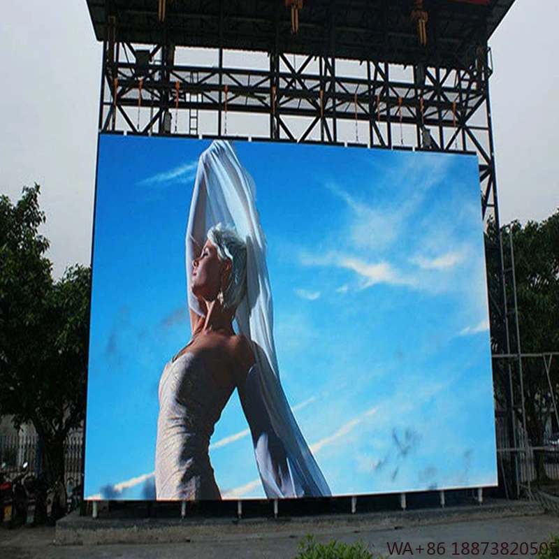 LED عرض Turnkey مجموعة لوحة الحائط الفيديو Novastar P2.9 في الهواء الطلق مقاوم للماء 500 مللي متر X 500 مللي متر HD 2.97 مللي متر شاشة أحداث الزفاف