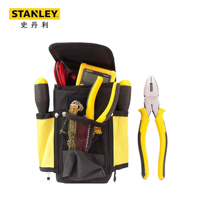 Conjunto de Ferramentas Stanley92-004-1-23 Bolsa de Cintura para Eletricista Conjunto de Ferramentas para Eletricista com Multímetro