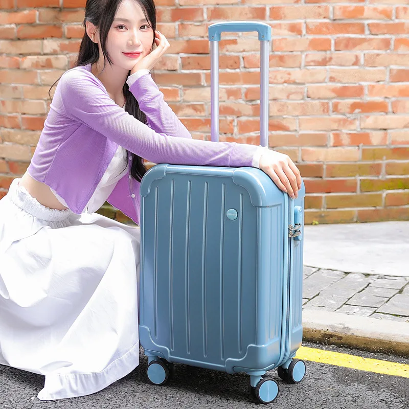 Luggage, women's trolley suitcases, men's sturdy and durable, student spinner lockboxes, suitcases, suitcases