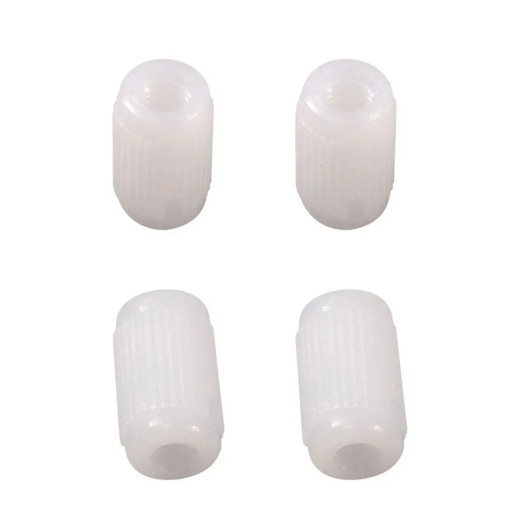 500pcs 16/18mm Plastic Connecting Nut Three in One Screw White Pass-Through Fasteners Bidirectional Double Head Embedded Parts