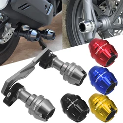 For Honda ADV160 VAROI160 ADV 160 Motorcycle Accessories Front Rear Wheel Axle Fork Crash Sliders Fall Protection