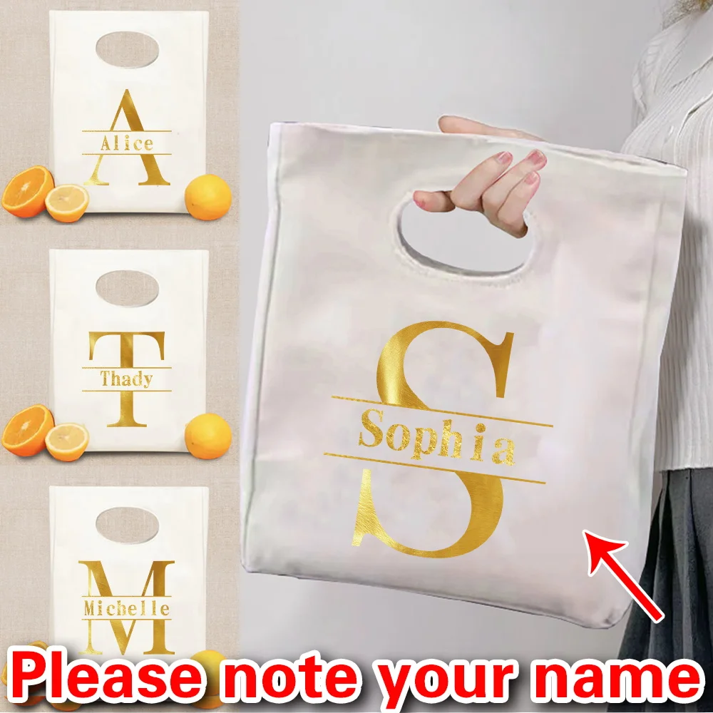 

Персонализированная модная печать большой емкости портативная сумка для обеда изолированная сумка для ланча