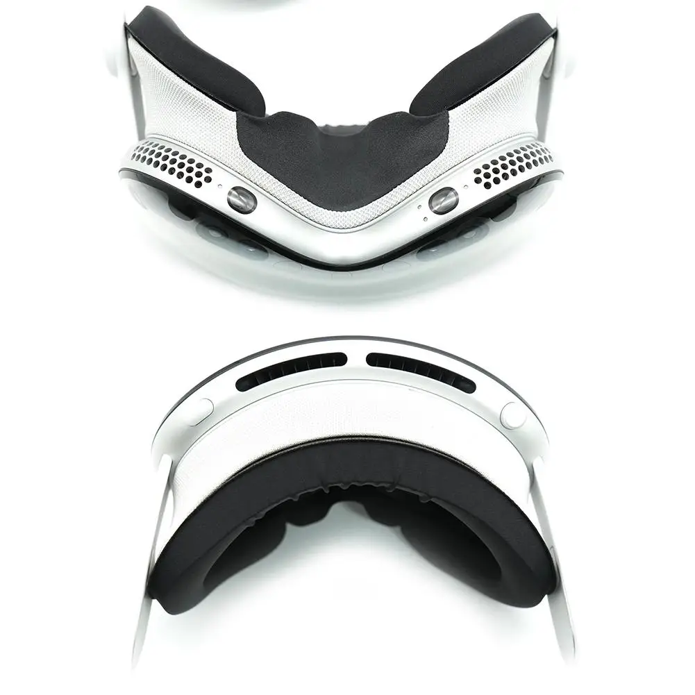 Ice Silk/PU Leather Replacement Mask For Apple Vision Pro Widened And Thickened To Increase Contact Pressure Comfortable