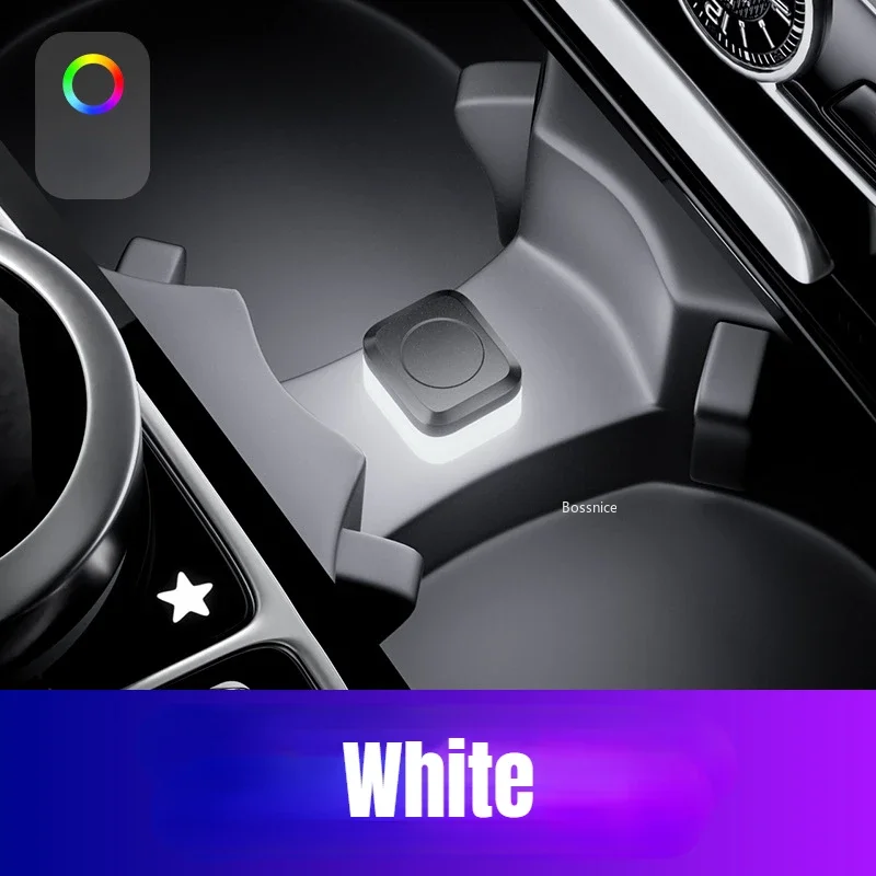 1/2Pcs Universal Car USB Decorative Atmosphere Light Car Atmosphere Light Family LED Night Lamp 2026