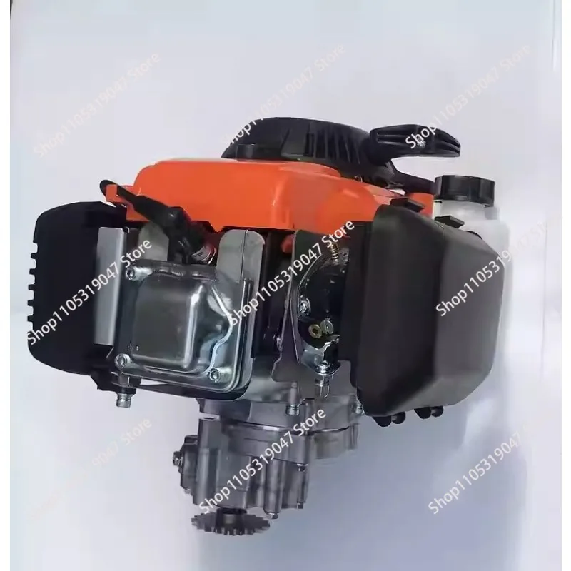 For 49CC Motorized Bicycle Kit Bike Engine Kit Single Cylinder 4-Stroke Gas Petrol Motorized Bike Engine Scooter Belt Gear - view 2