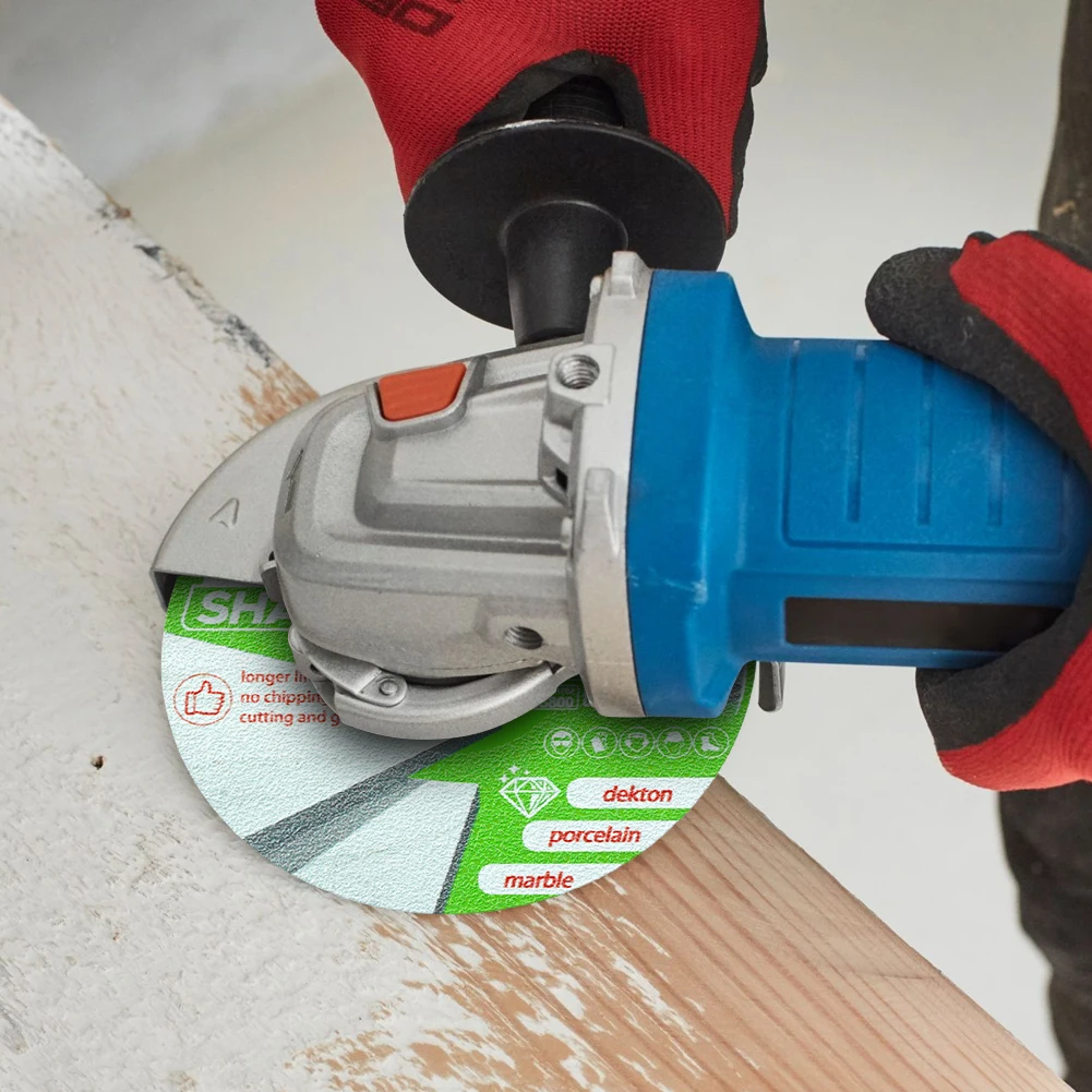 Glass Cutting Disc Multi-Function Flat Angle Grinder Blade Portable Diamond Grinding Disc for Marble Quartz Ceramic Glass