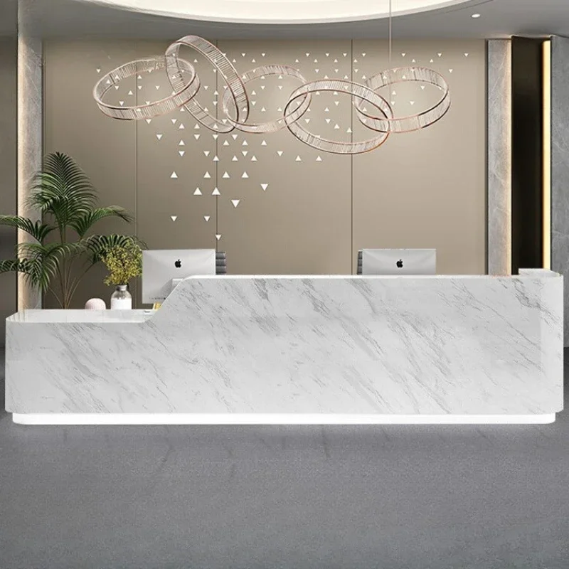 

Commericial Sales Reception Desk Company High Quality Modern Customer Design Desks Adult Shop Display Escrivaninha Furniture