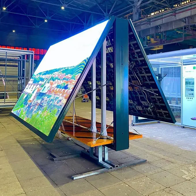 

Outdoor full-color Led display double-sided P3 P4 P5 P6 P8 P10 custom size large advertising billboard