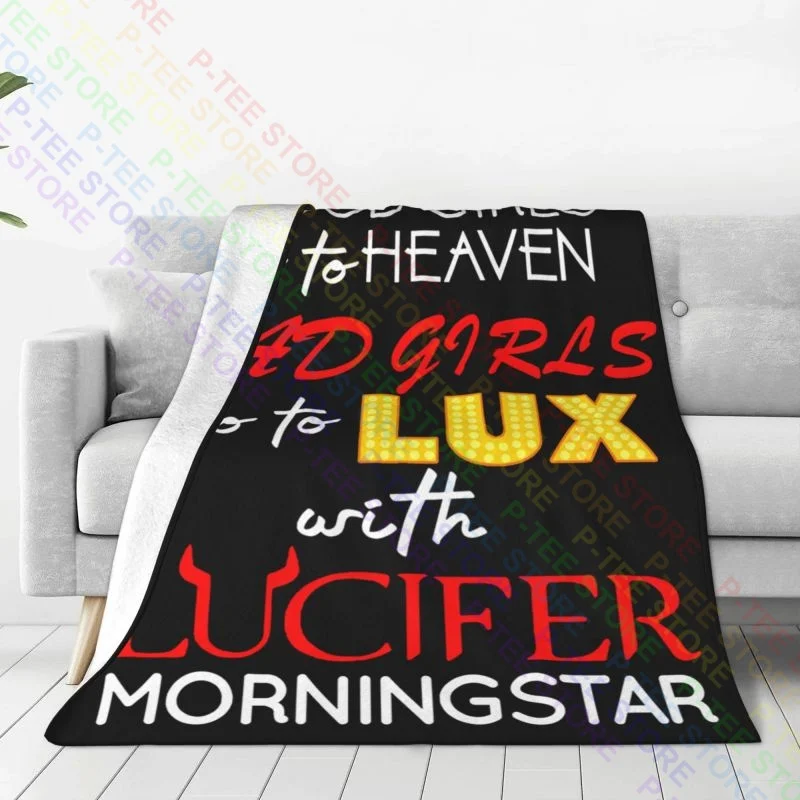 Go To Lux Nightclub Lucifer Morningstar Blanket Warmth Comfort Breathable Bedding Supply Home Decotation