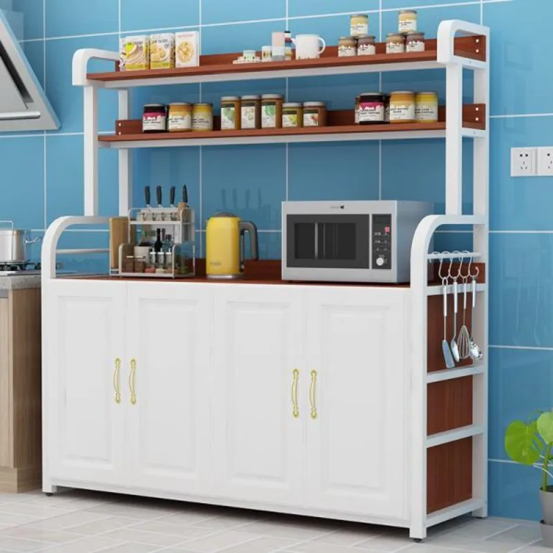 

Microwave oven rack, oven rack, seasoning, dish storage, organizing cabinet, multi-layer floor