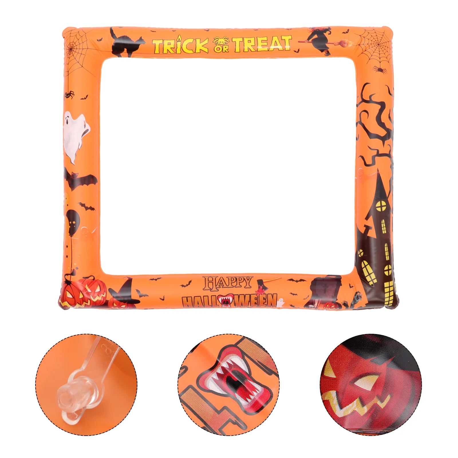 Ordinary Summer Halloween Inflatable Photo Frame Baby Frames Blow up Booth Plastic