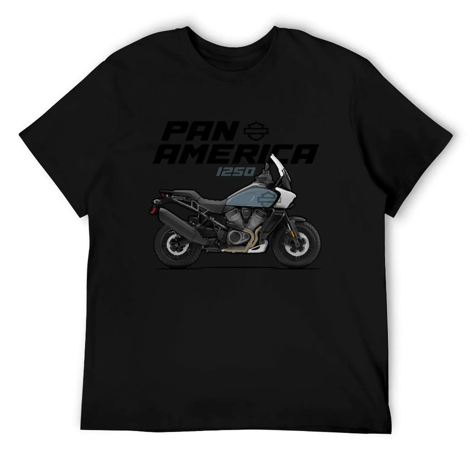 

HD Pan America 1250 - Grey T-Shirt printed t shirts for man t shirt personalised t shirt man designer T-Shirt