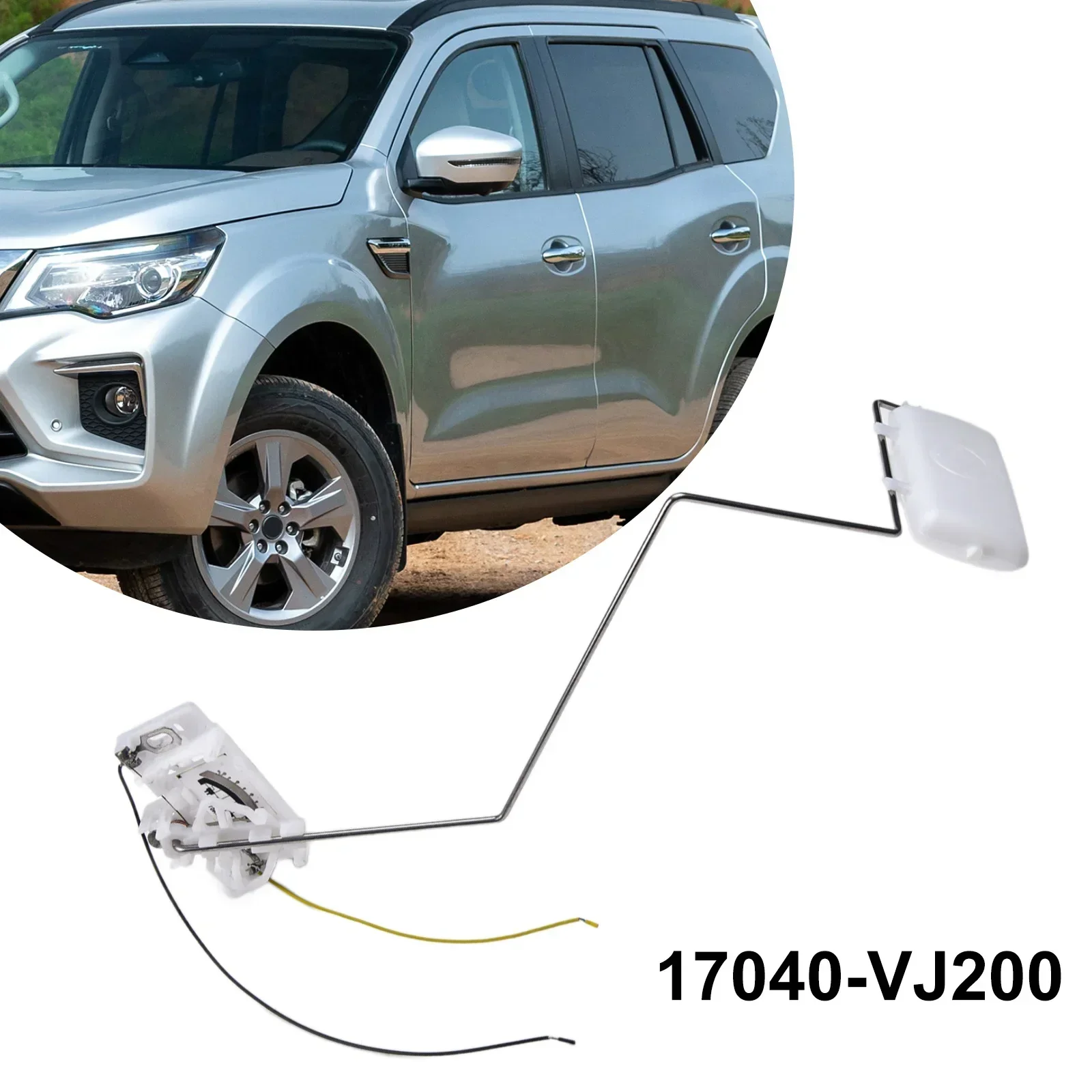 17040-VJ200 Level Sensor Easy Installation Electric Components For Nissan Paladin Pickup D22 White 1Pc Direct Fit