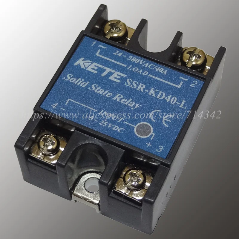 1PCS KETE New Original Solid State Relay SSR-KD10-L SSR-KD40-L  SSR-KD100-L  SSR-KD10-H SSR-KD70-H SSR-KD40S-H